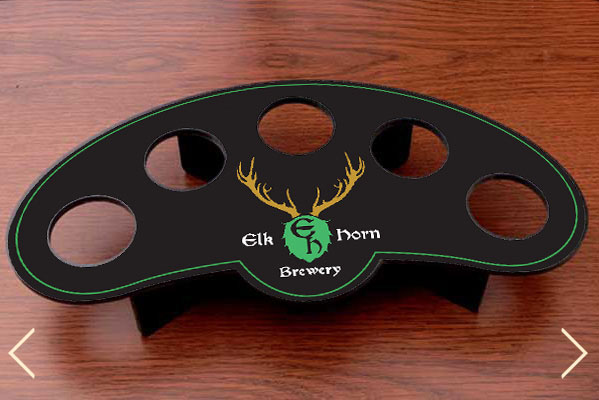 Elk Horn Taster Tray